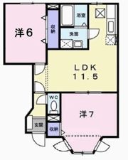 サンライトカーサⅡの間取り画像