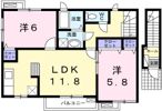 エレガントリヴの間取り画像