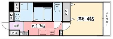 インタービレッジ船丘の間取り画像