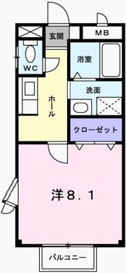 プロスパー汐咲の間取り画像