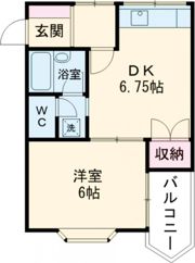 ロワールマンションの間取り画像