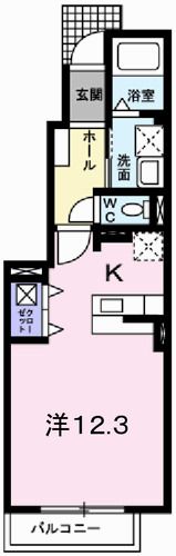 ワイズ コンブリオⅤの間取り画像