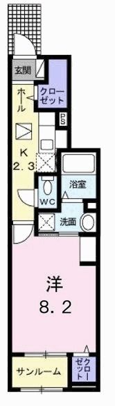 メイ・フェアの間取り画像