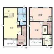 シャーメゾン阿成の間取り画像