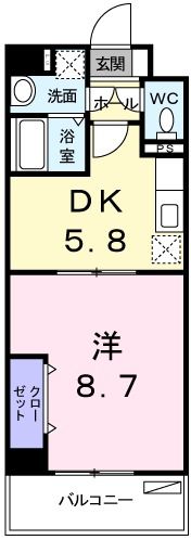 イースト・フィオーレの間取り画像