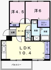 ヒューマンプレイスの間取り画像