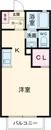 シャーメゾンMの間取り画像