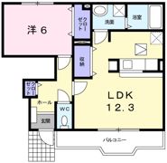 ファミーユの間取り画像