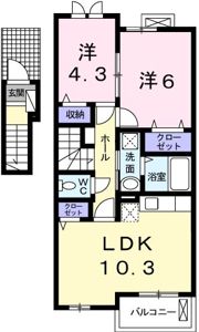 シトラスⅡの間取り画像