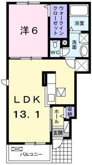 オリーブ大津の間取り画像