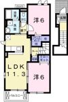 シン．シン．ハウスCの間取り画像