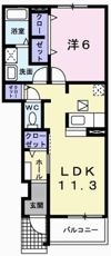 メゾンエレメンツSの間取り画像