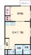 トラスティ本町の間取り画像