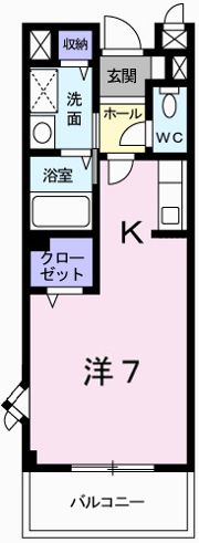 タウニー北条 1の間取り画像