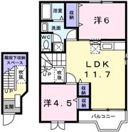 アメニティ10の間取り画像