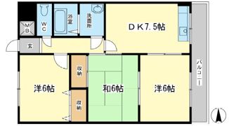 シェーンシュロスの間取り画像