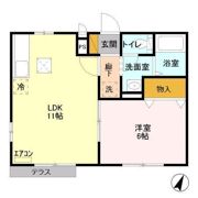 グリーンヒルズ L棟の間取り画像