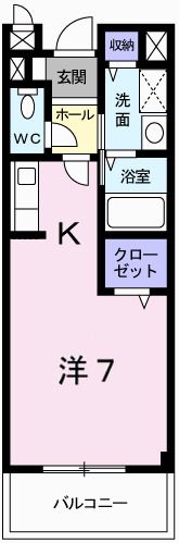 リバーサイドヴィレッジの間取り画像
