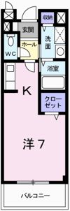 リバーサイドヴィレッジの間取り画像