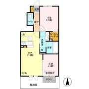 アムールの間取り画像