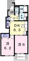 カトレーヴⅦの間取り画像