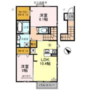 パークハイム六番館の間取り画像