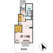 アゼリア大善の間取り画像