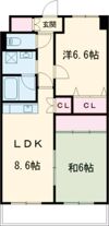 リアライズ加古川Iの間取り画像