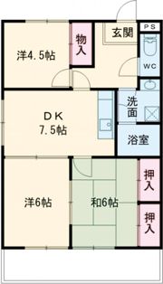 きくやハイツIの間取り画像