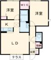 シャーメゾン中津の間取り画像