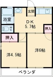 尾上ハイムの間取り画像