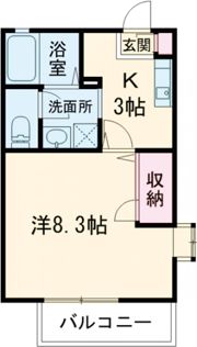 アンクラージュ北在家の間取り画像