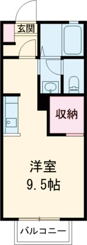 シャーメゾンMの間取り画像