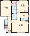 パルテール・加古川 Aの間取り画像