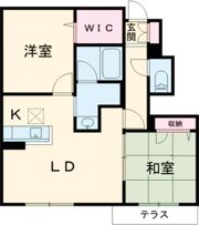 メゾン松の上の間取り画像