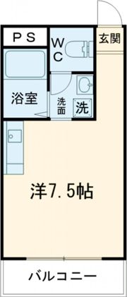エコハイツ高砂駅前の間取り画像
