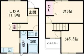3加古川ヤングハイツの間取り画像