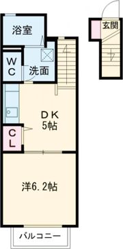 スプリングチャームの間取り画像