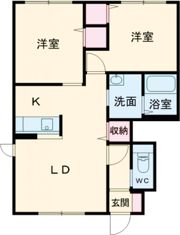 シャーメゾン・ひまわりBの間取り画像