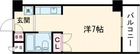 メゾン春Ⅲ番館の間取り画像