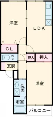 アンルーヴの間取り画像