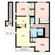 アゼリア宮上Cの間取り画像