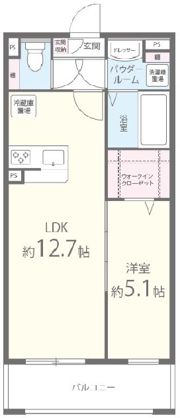 エクレシオ正木の間取り画像
