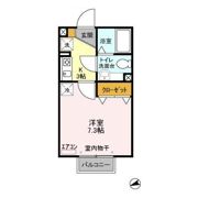ジュネス・モナリエの間取り画像