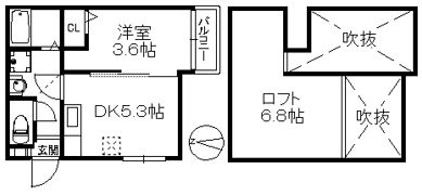 ピコロ周船寺の間取り画像