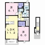 ラフィーネの間取り画像
