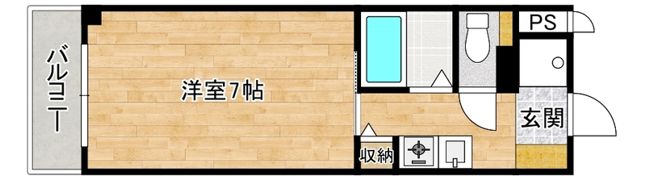 MIKIハイツの間取り画像