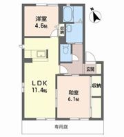 シャーメゾンTOMAMI Aの間取り画像