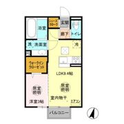 シュロス下津の間取り画像