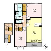 未来 Aの間取り画像